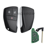 For Cadi CT4 CT5 2+1 button smart remote key with ID49 chip 434 Mhz  PN: 13538860 / YG0G20TB1  
